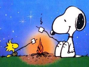 snoopy-camping